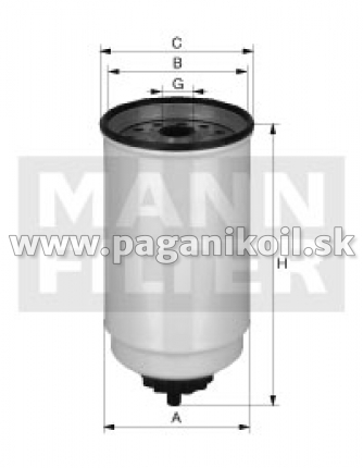 MANN WK 10 017 x