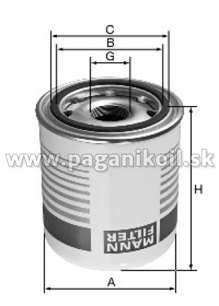 MANN TB 1394/8 x